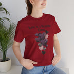 distressed grunge heart tee | Love Is A Beautiful Chaos shirt