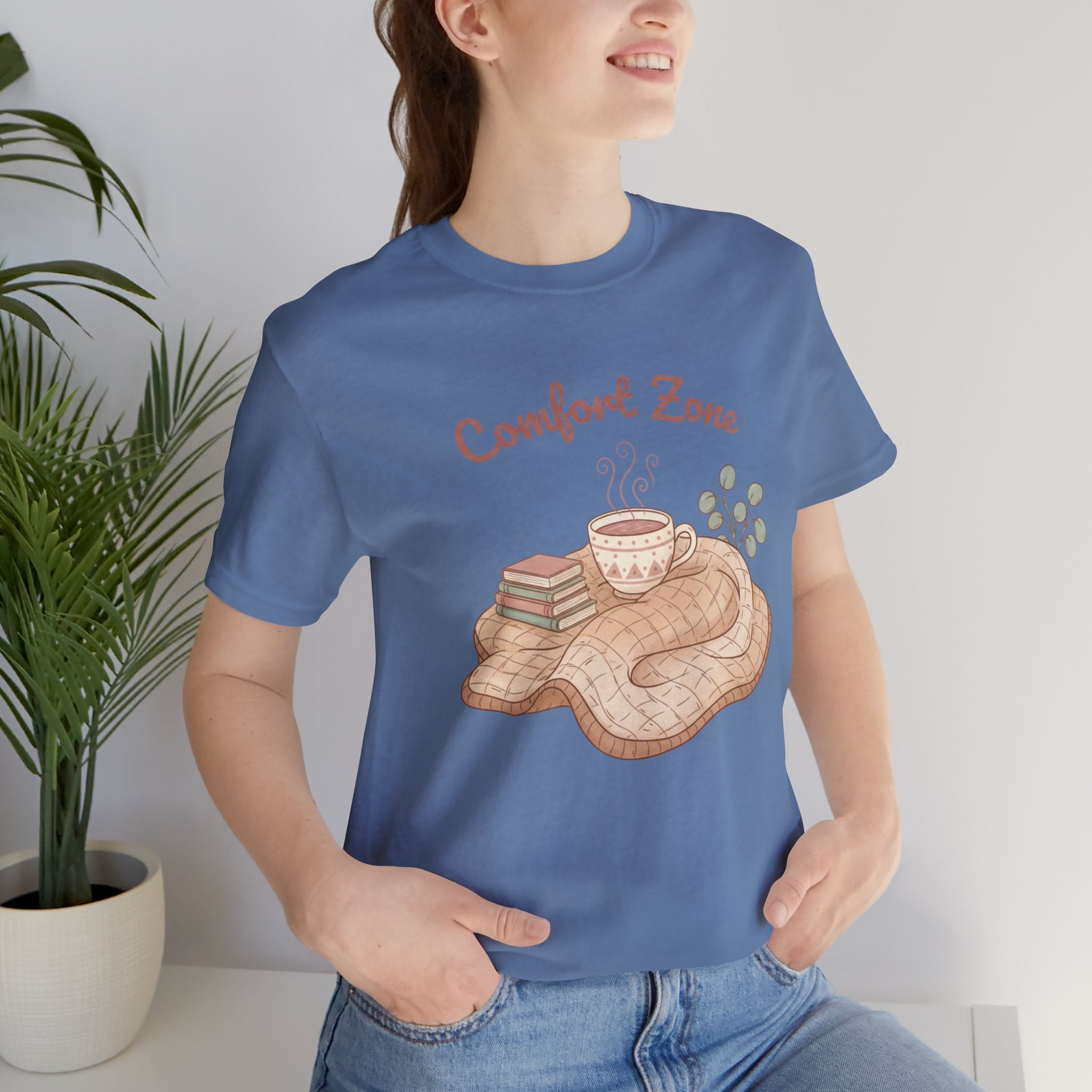 Comfort Zone Tee, Homebody Introvert Cozy Shirt
