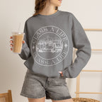 "Class A Life" RV Camper Graphic Crewneck Sweatshirt