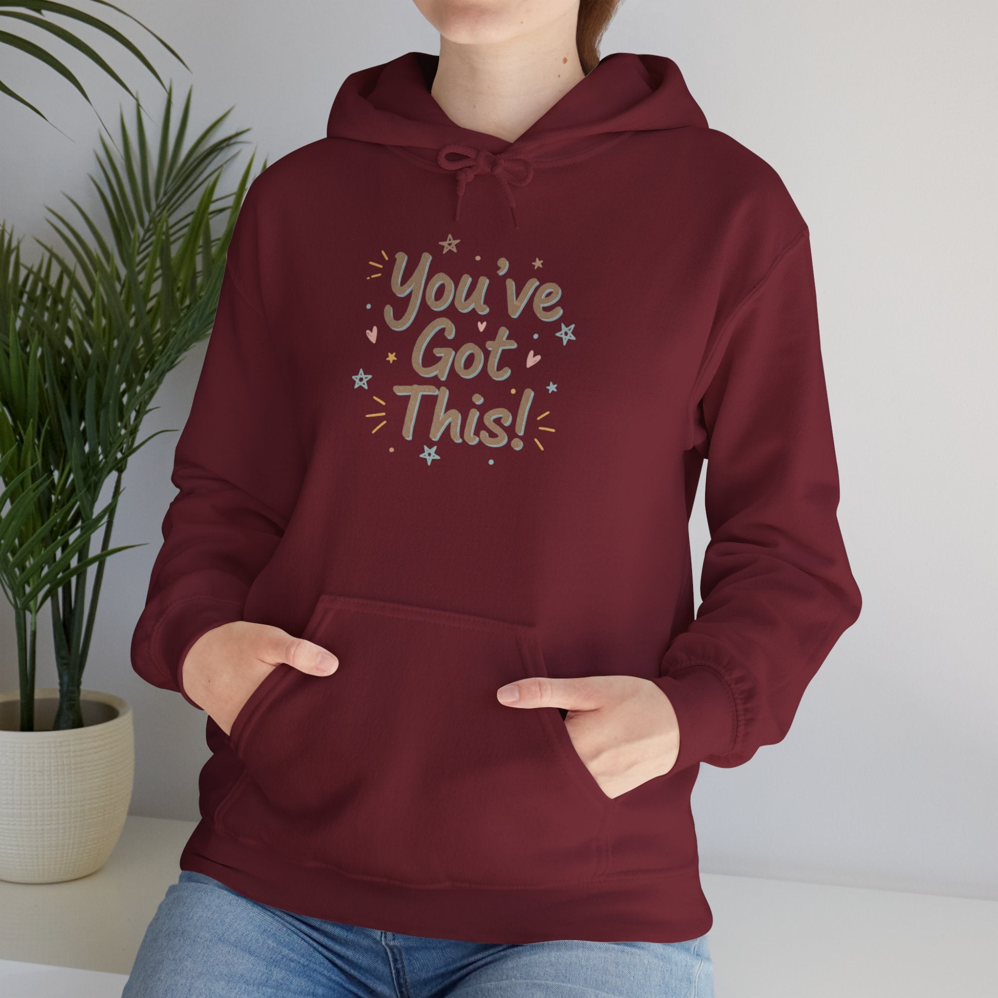 "You've Got This!" Inspirational Cozy Pullover