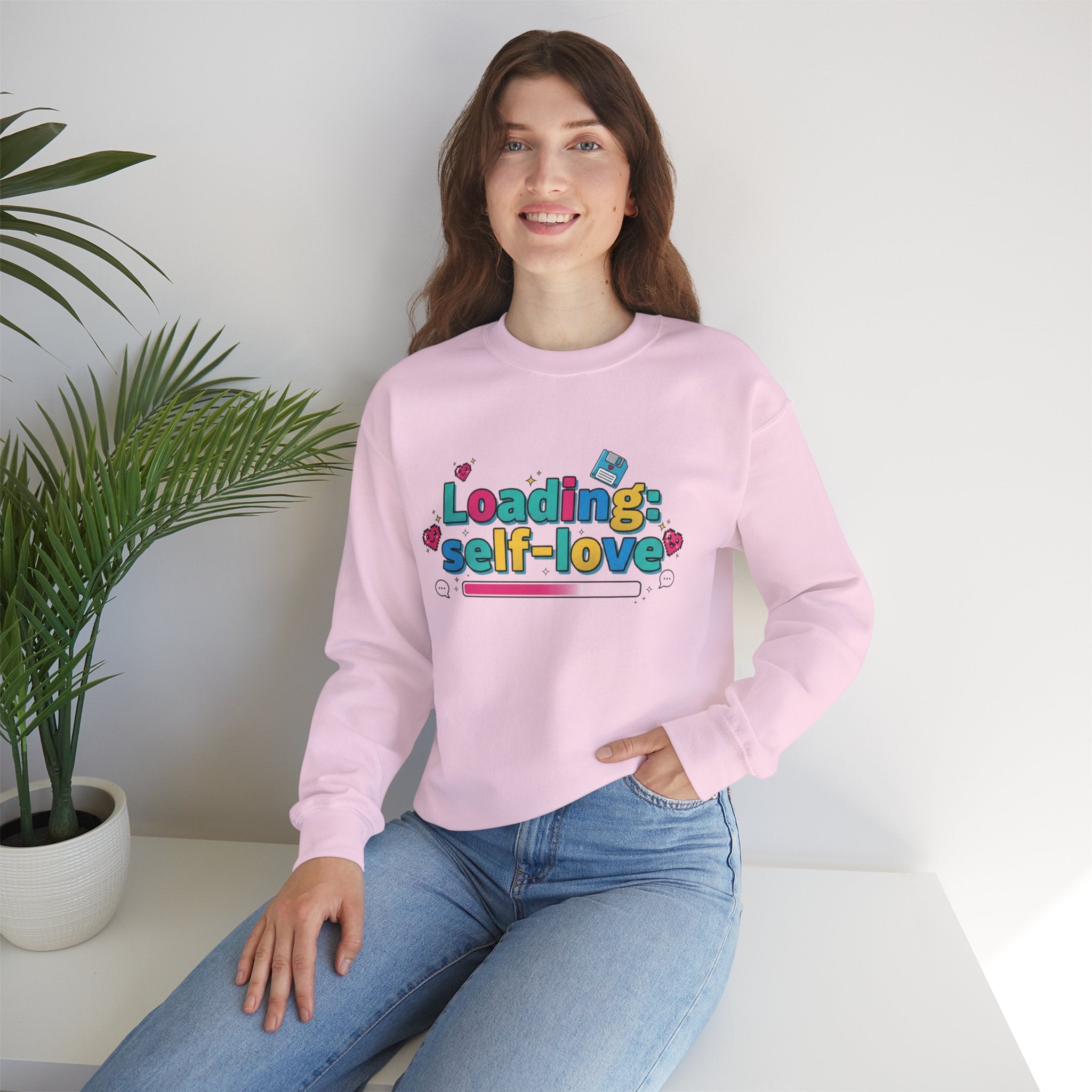 Loading Self-Love sweatshirt | Old Internet Aesthetic, 90s web nostalgia