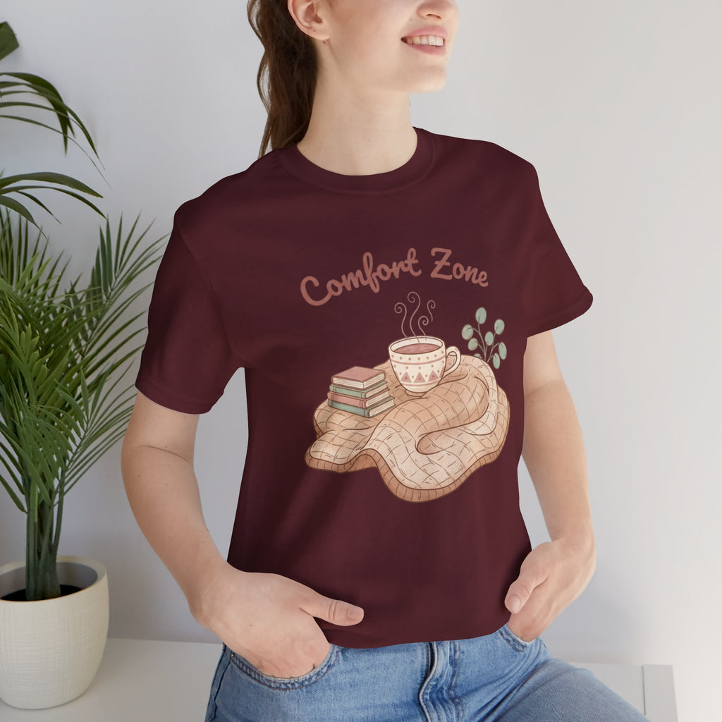 Comfort Zone Tee, Homebody Introvert Cozy Shirt