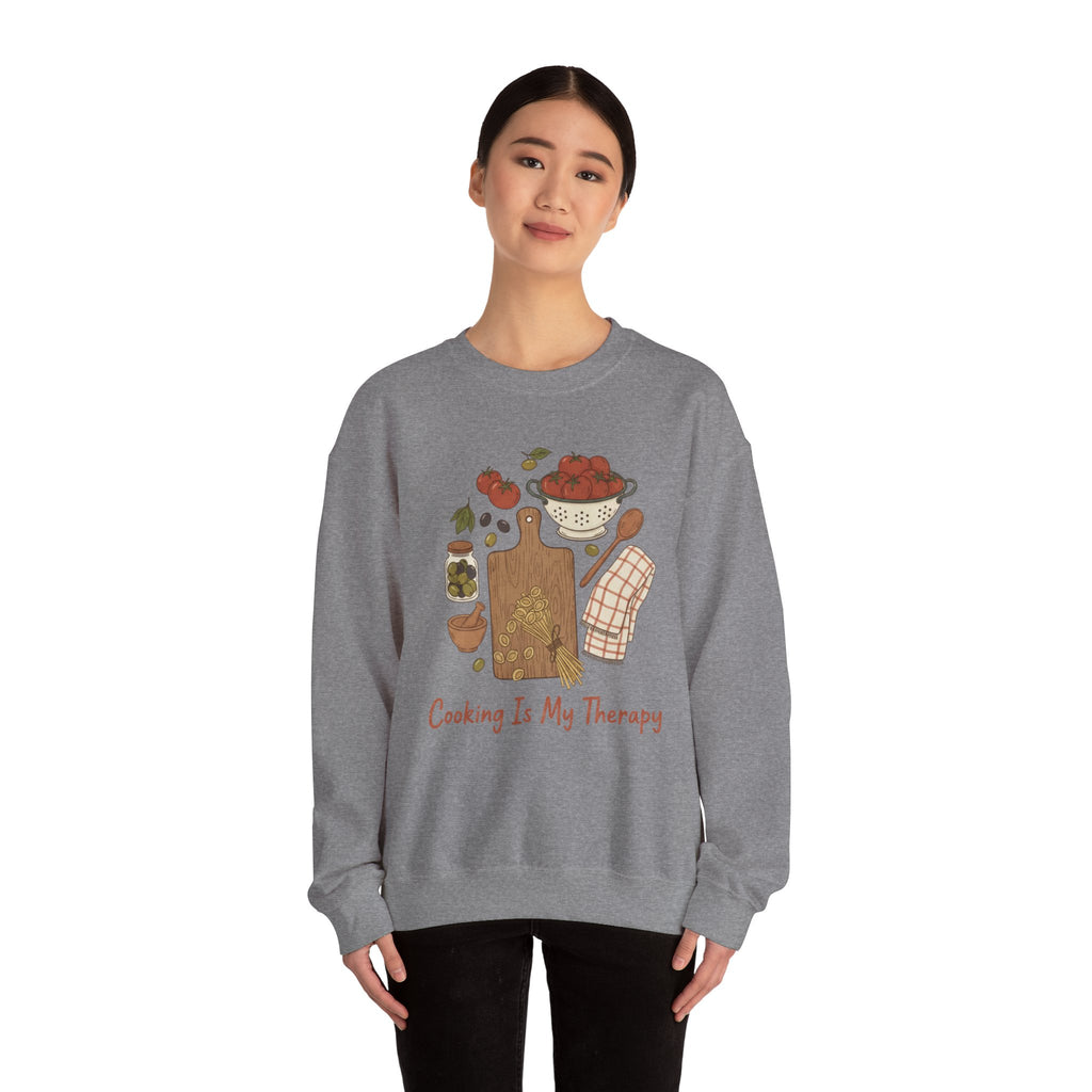 Cooking Is My Therapy Sweatshirt