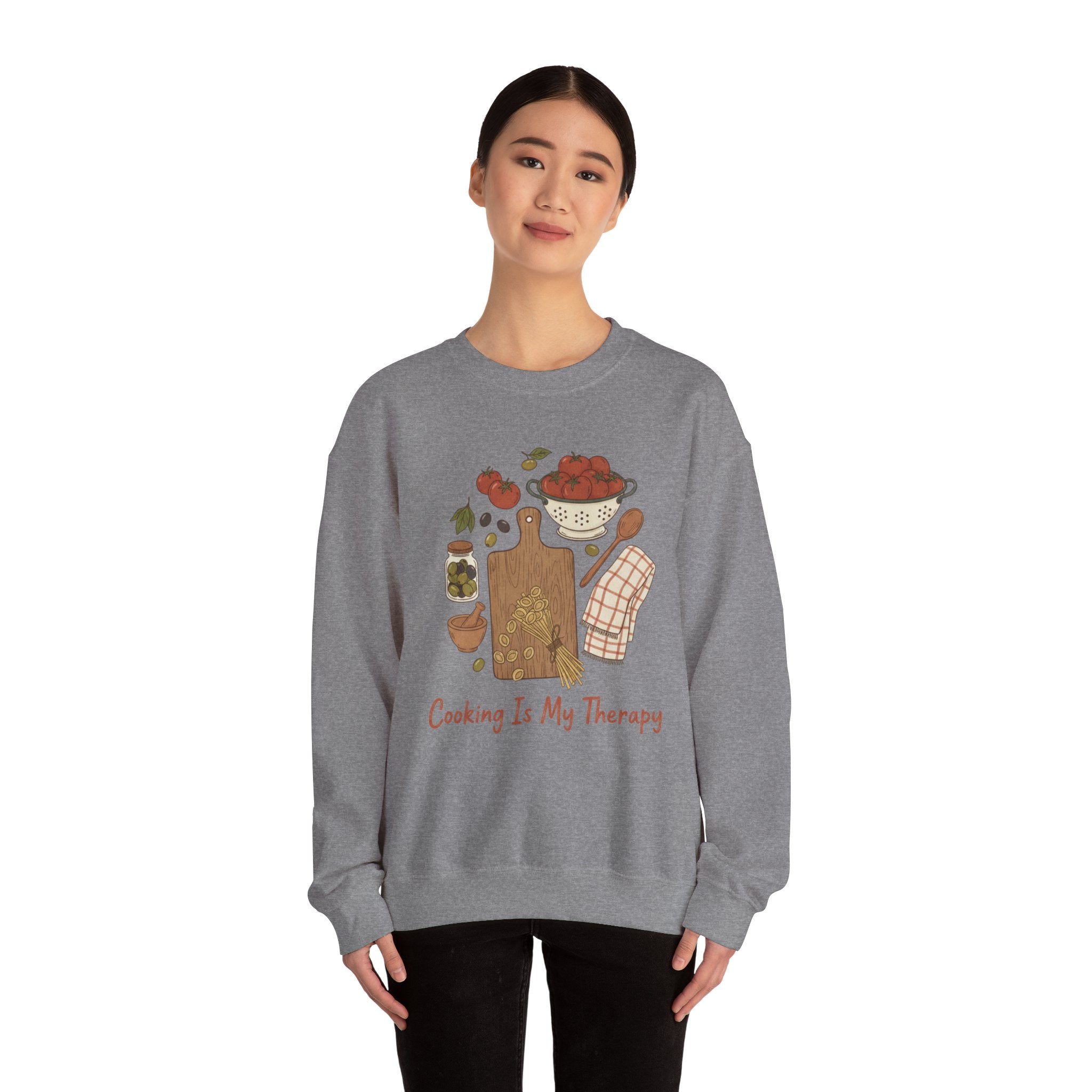Cooking Is My Therapy Sweatshirt