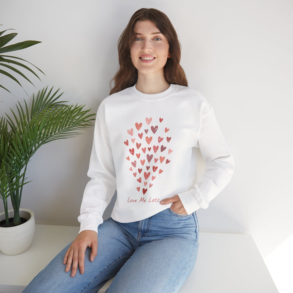 Love Me Lots Tiny Heart Cluster Sweatshirt