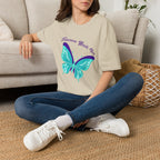 Butterfly "Tomorrow Needs You" T-Shirt — Inspirational Mental Health Awareness Tee