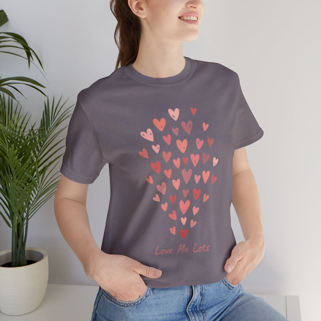 Love Me Lots Tiny Heart Valentine Shirt Tee