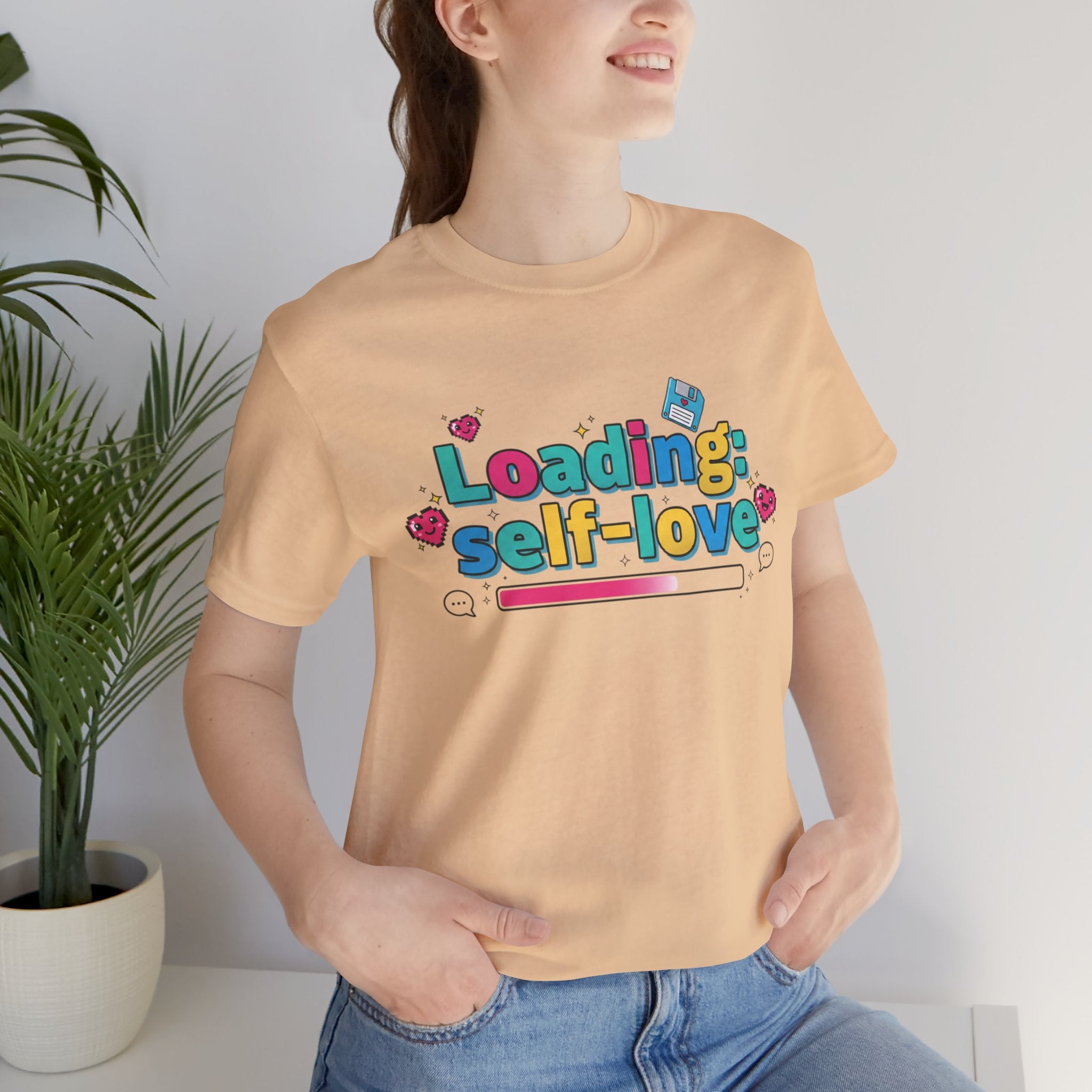 Loading Self-Love pixel art Tee