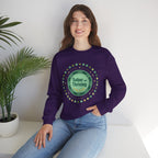 Sober & Thriving Badge Sweatshirt | dry January, sober curious