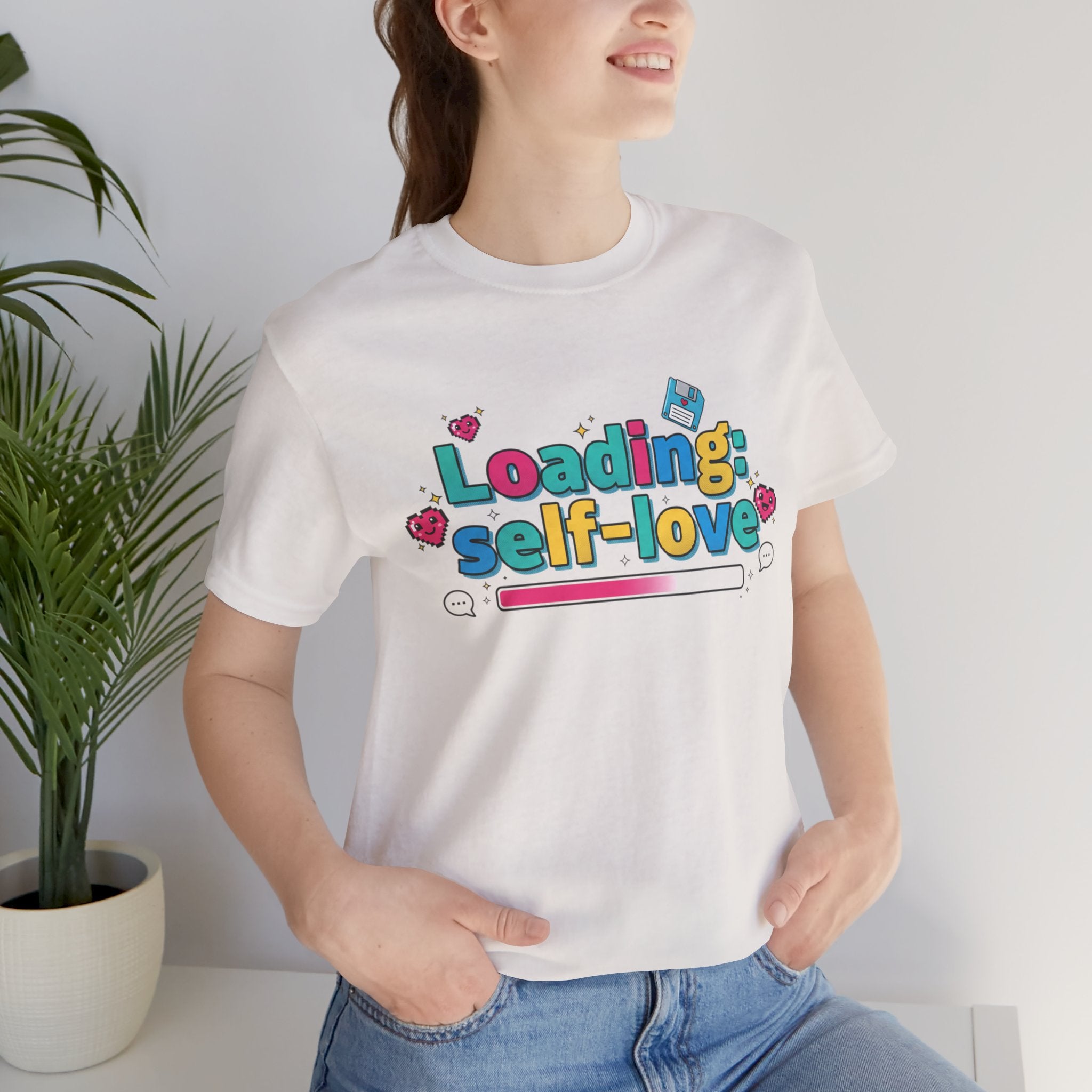 Loading Self-Love pixel art Tee