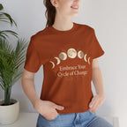 Moon Phase Ritual Tee | celestial wellness, lunar cycle