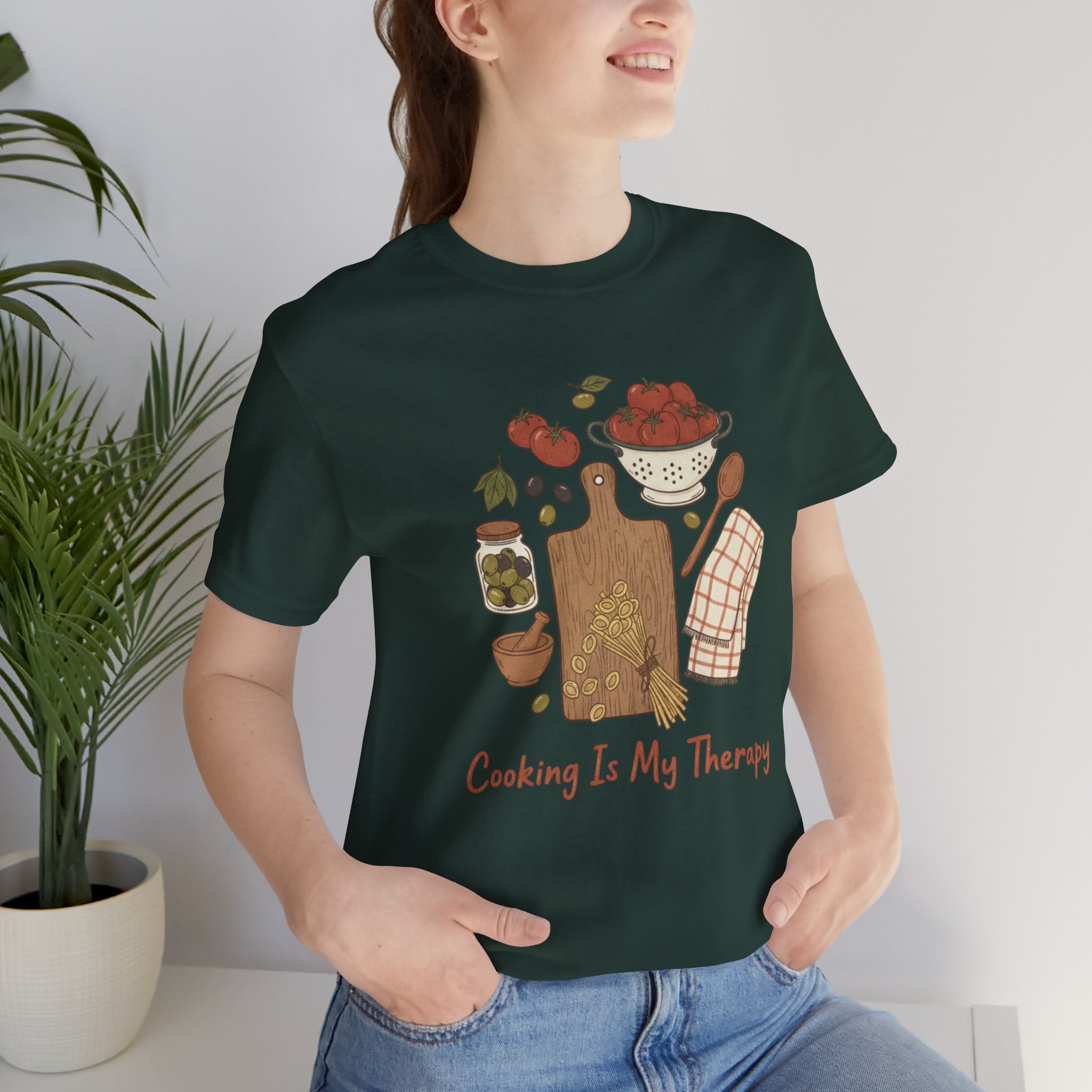 Cooking Is My Therapy T-Shirt