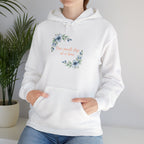 Floral Wreath 'One Small Step at a Time' Hoodie