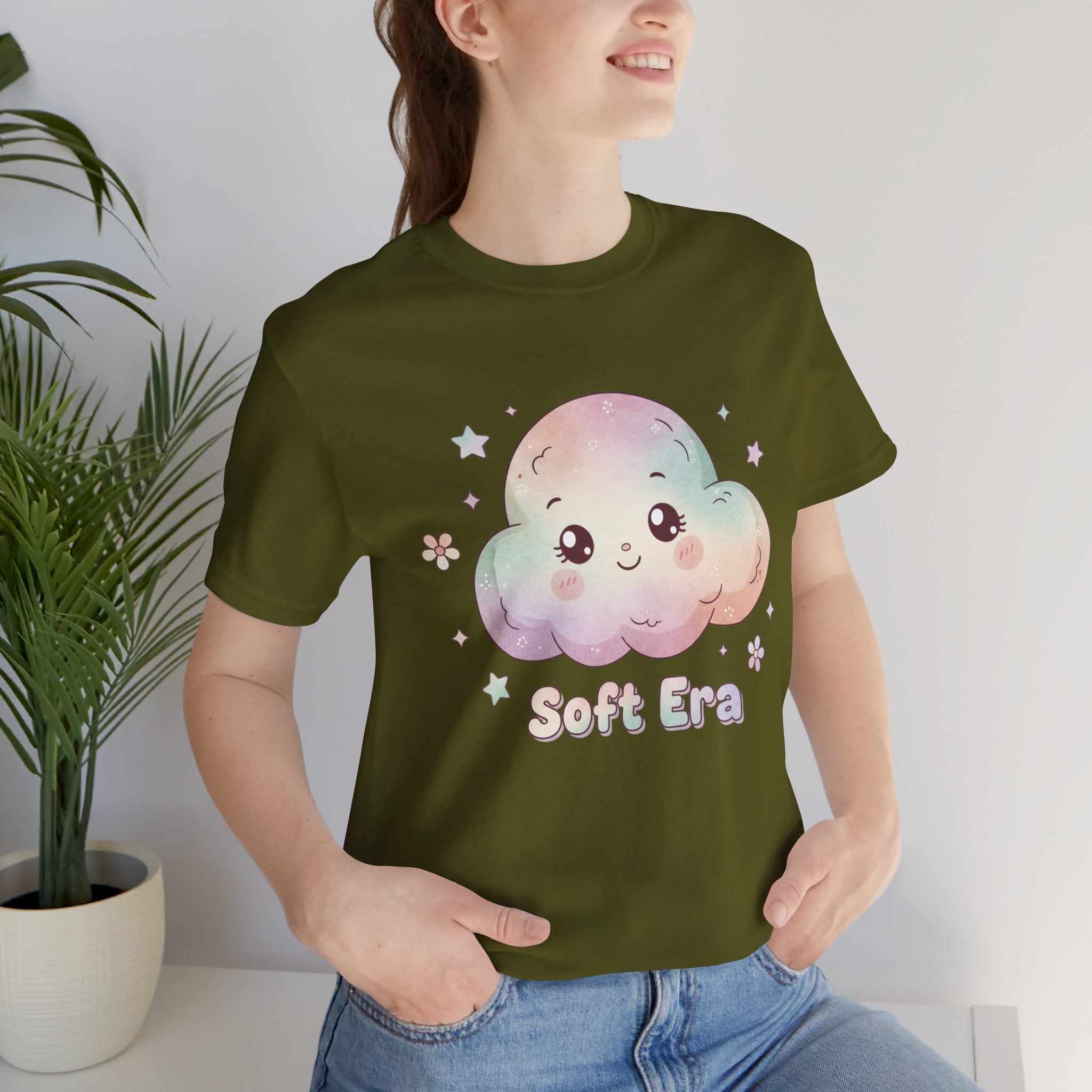 Soft Era cloud tee | Wholesome Surrealism, cute existential shirt