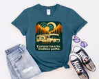 Curious Hearts Endless Paths RV Camping Shirt