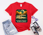 Curious Hearts Endless Paths RV Camping Shirt