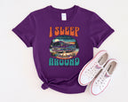 Class A RV I Sleep Around T-Shirt | RV Life, Camper Humor