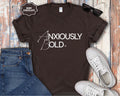 Anxiously Bold Mental Health T-Shirt | Anxiety Awareness Typography
