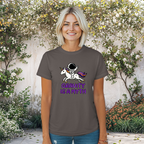 Gravity Is a Myth Womens Tee, Fun Graphic Shirt, Cute Unicorn Design, Casual Womens Top, Gift for Unicorn Lovers, Sci-Fi Shirt