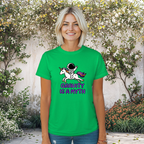 Gravity Is a Myth Womens Tee, Fun Graphic Shirt, Cute Unicorn Design, Casual Womens Top, Gift for Unicorn Lovers, Sci-Fi Shirt