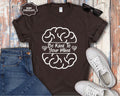 Be Kind To Your Mind brain Mental Health T-Shirt | Mental Wellness Tee