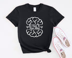 Be Kind To Your Mind brain Mental Health T-Shirt | Mental Wellness Tee