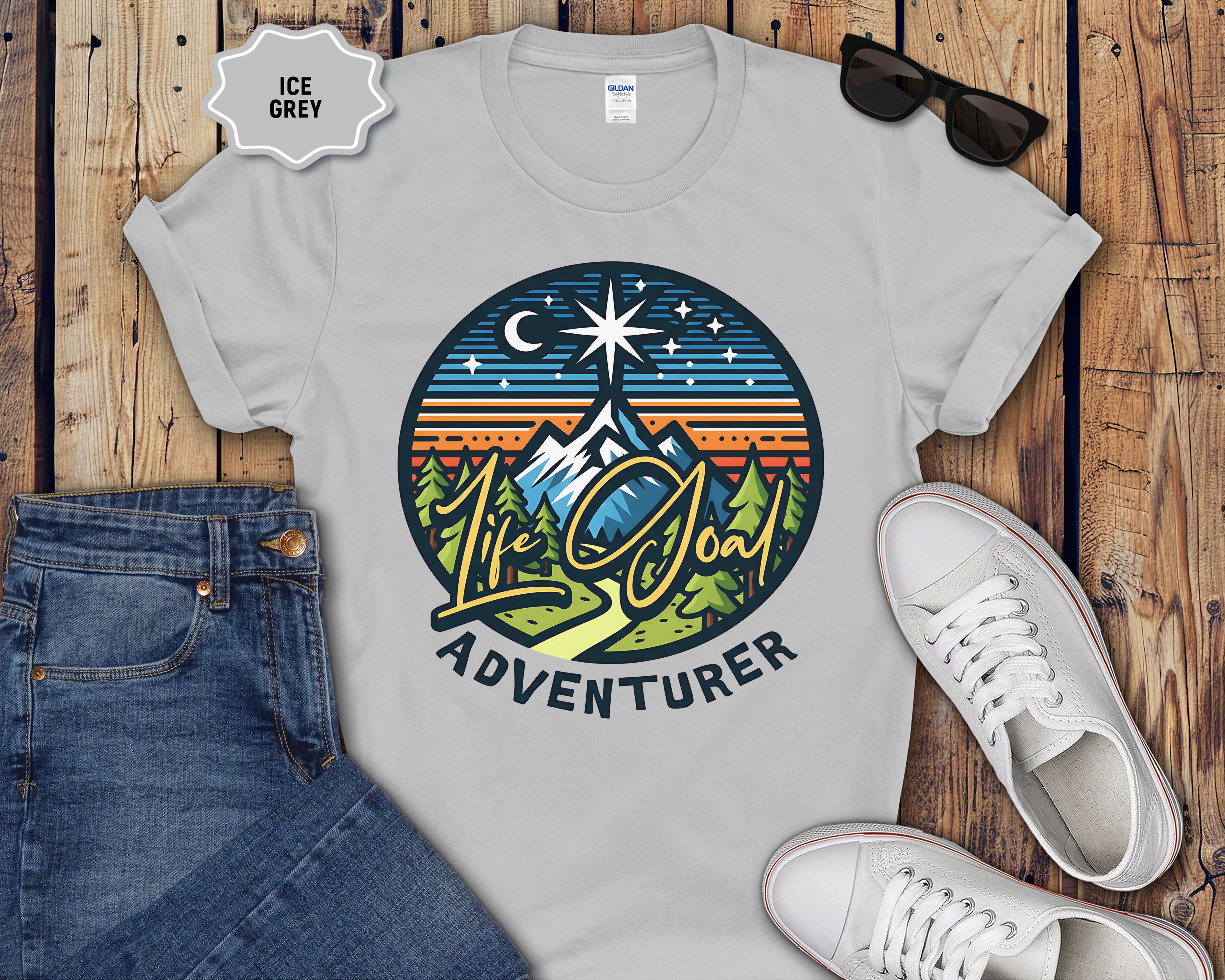 Life Goal Adventurer T-Shirt