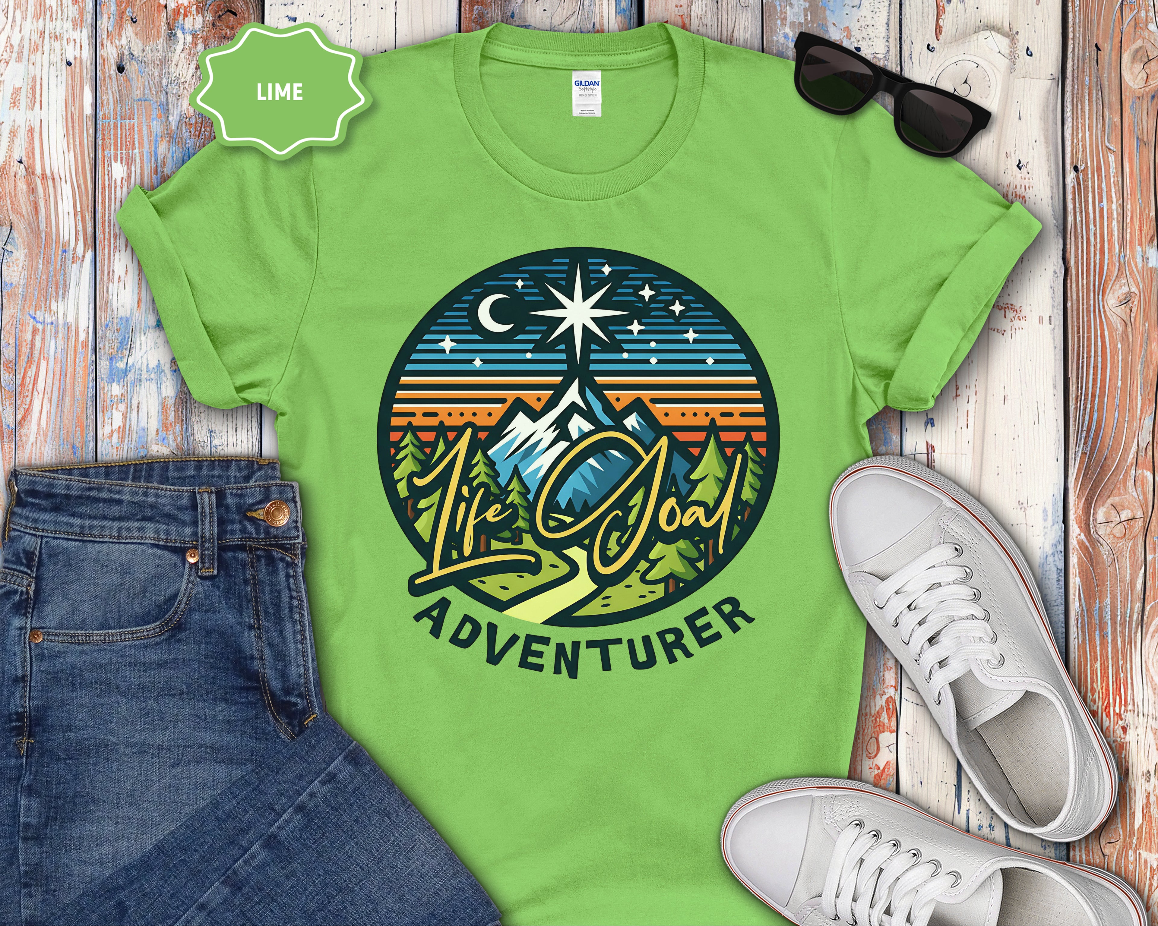 Life Goal Adventurer T-Shirt
