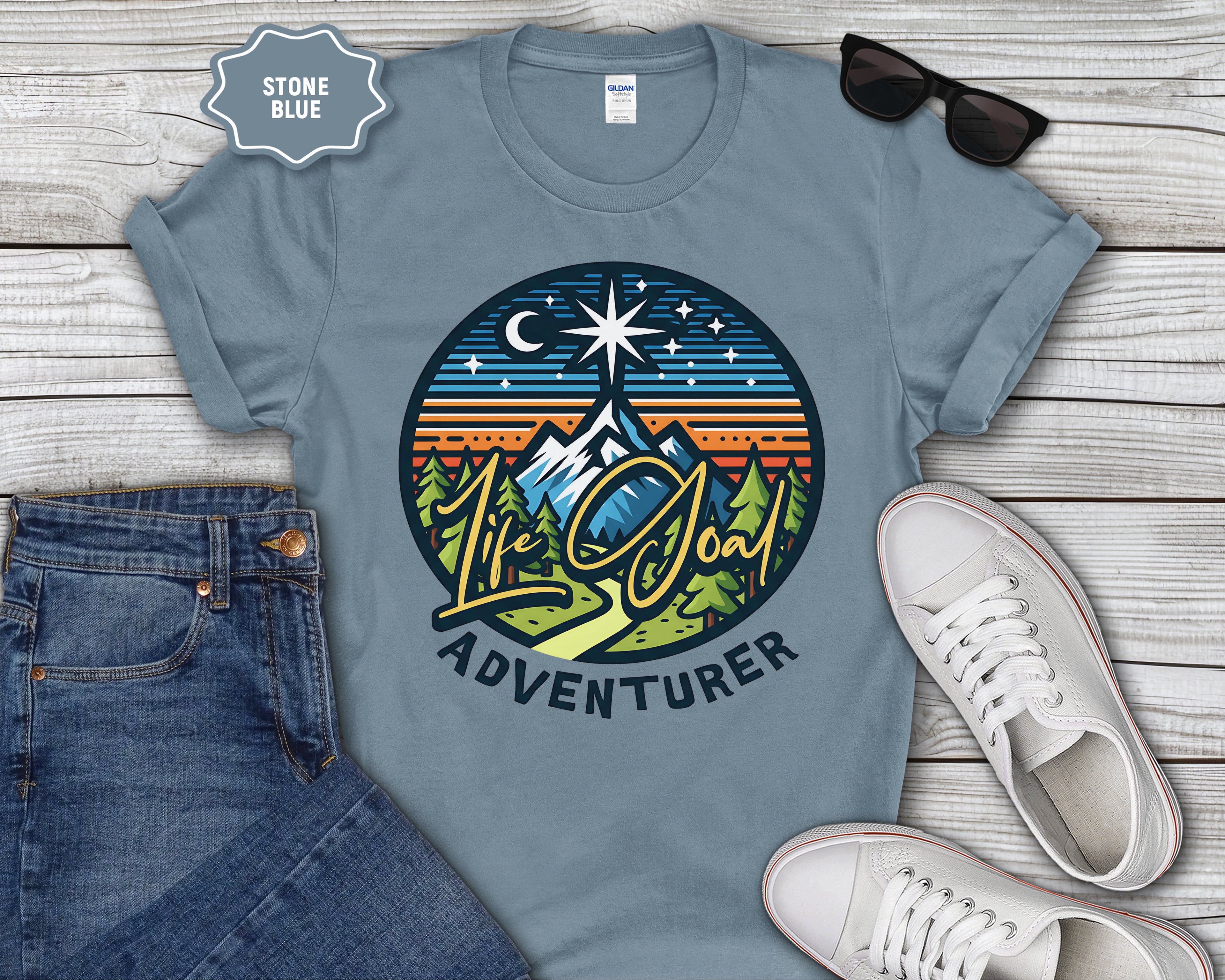 Life Goal Adventurer T-Shirt