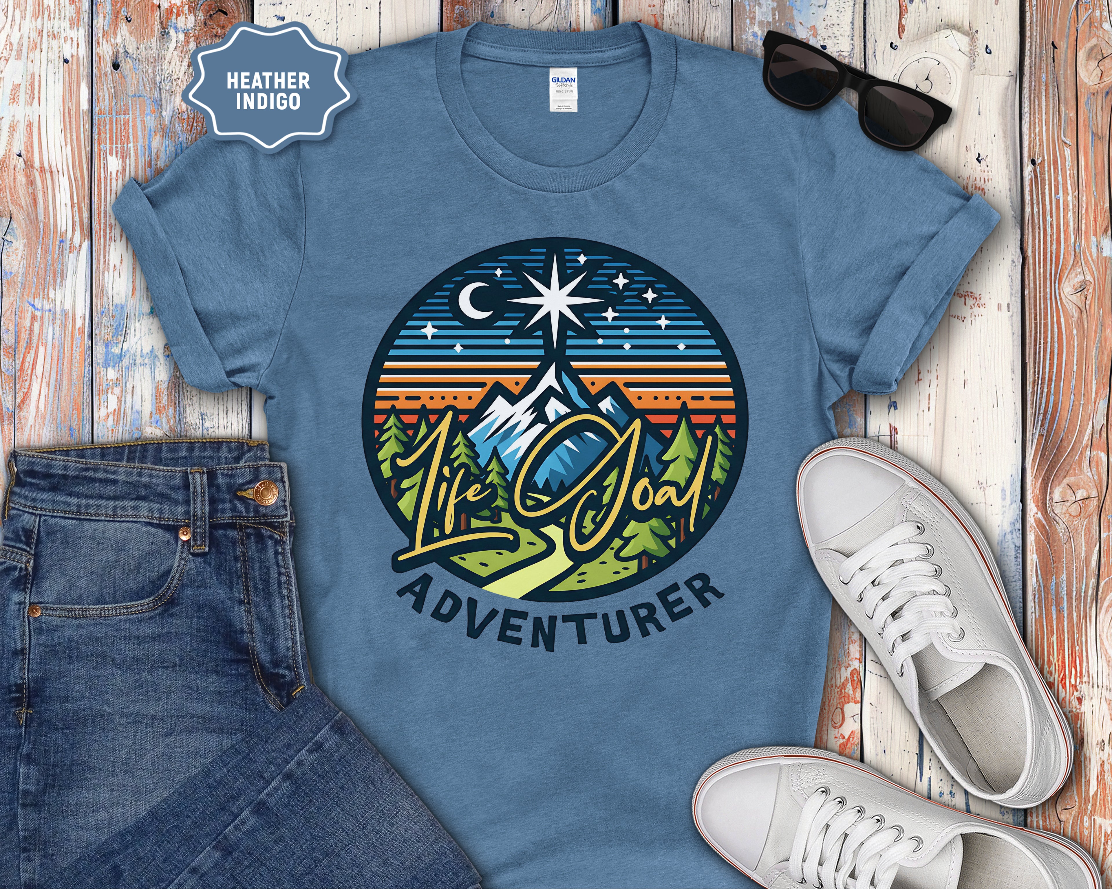 Life Goal Adventurer T-Shirt