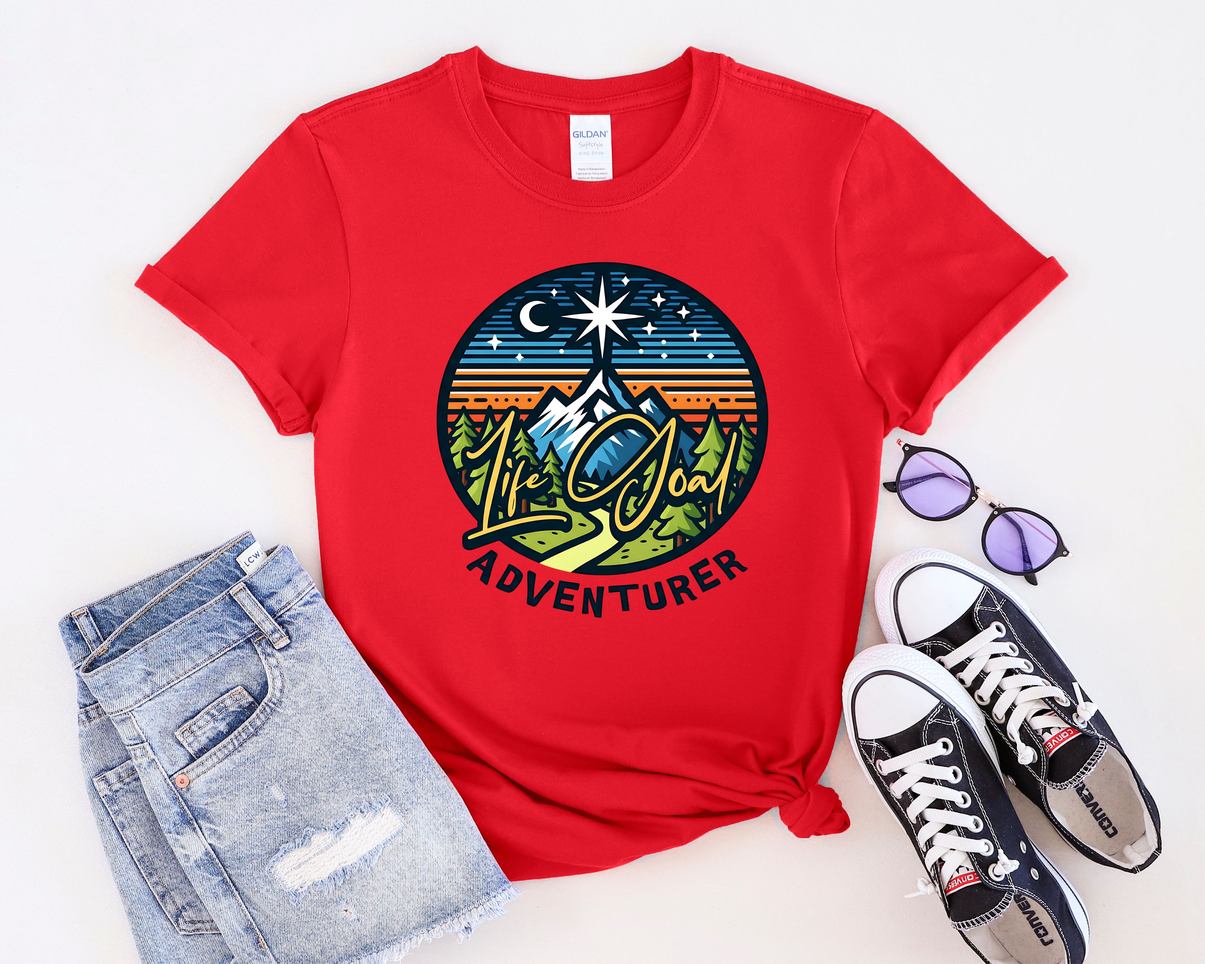 Life Goal Adventurer T-Shirt