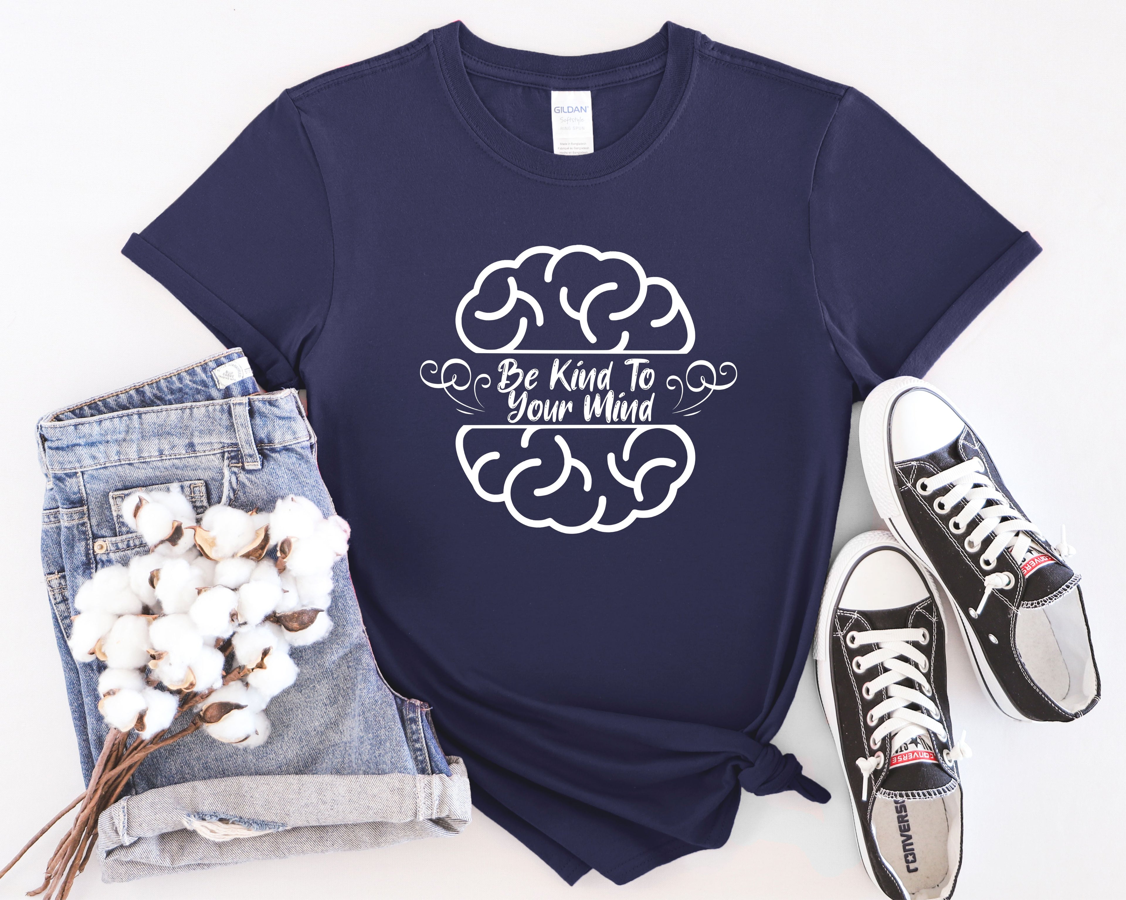 Be Kind To Your Mind Mental Health T-Shirt