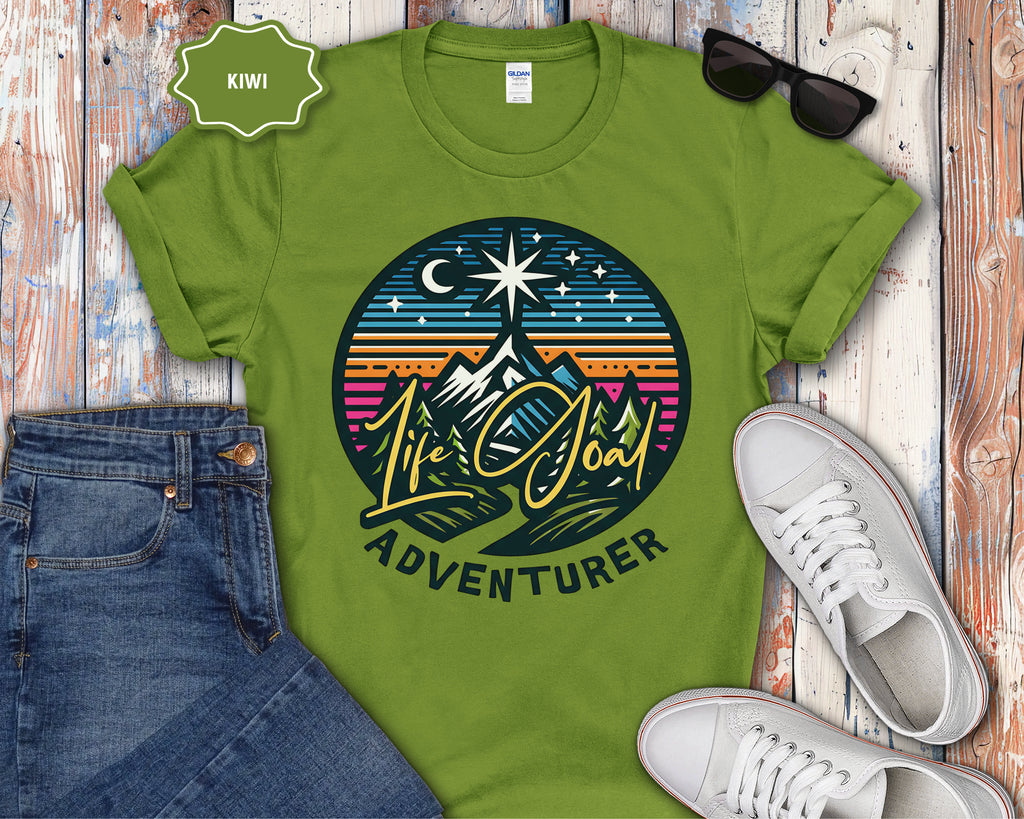 Camping Life Goal Adventurer T-Shirt