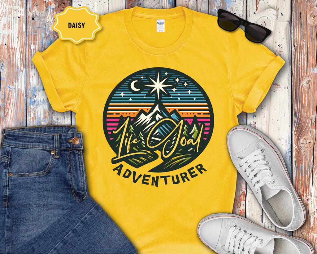 Camping Life Goal Adventurer T-Shirt