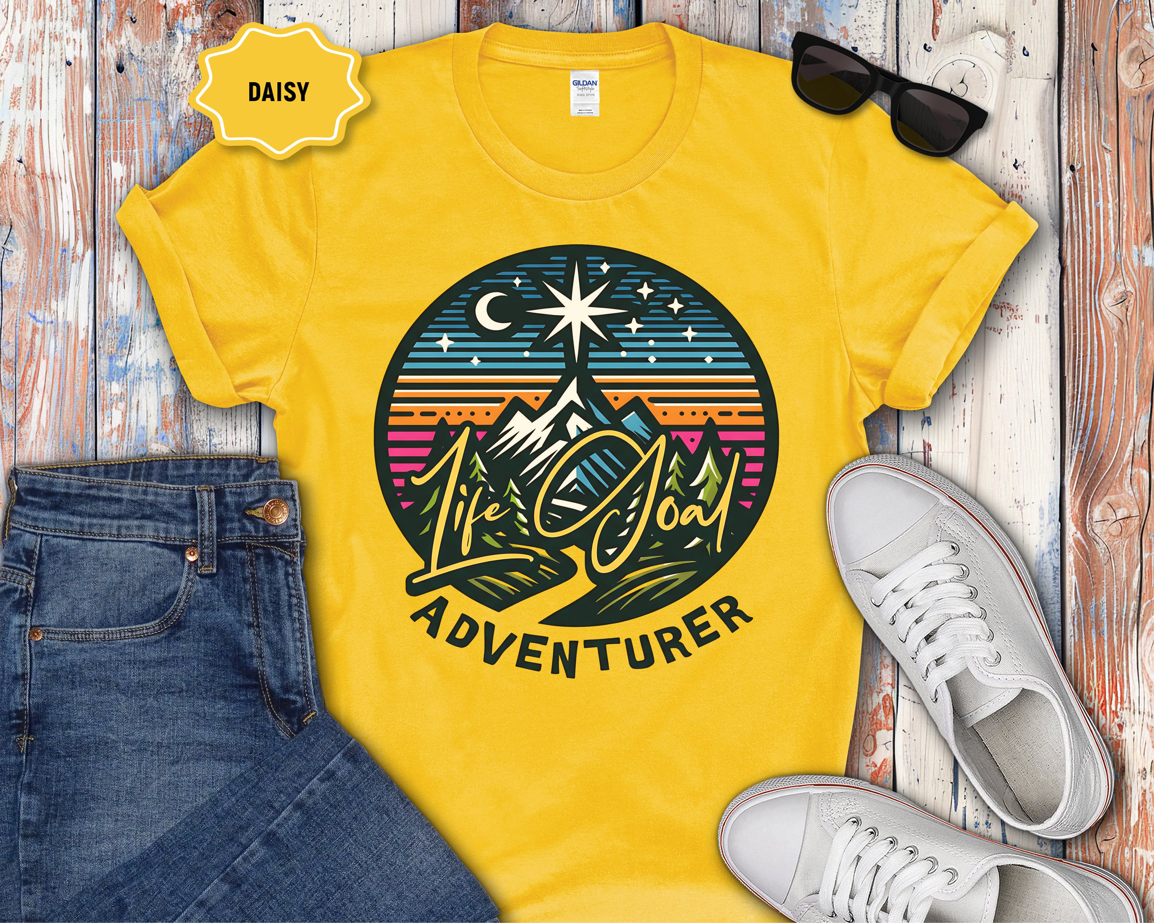 Camping Life Goal Adventurer T-Shirt
