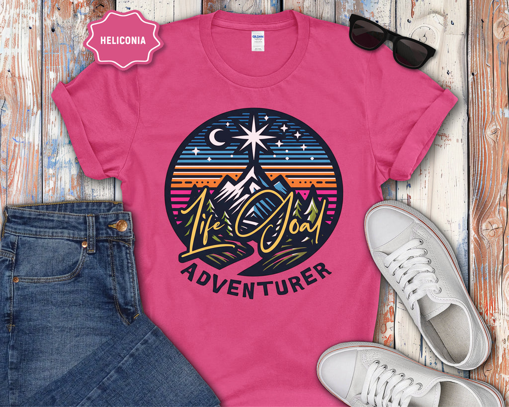 Camping Life Goal Adventurer T-Shirt