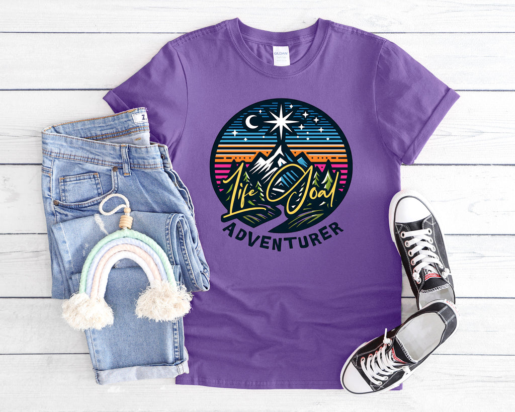 Camping Life Goal Adventurer T-Shirt
