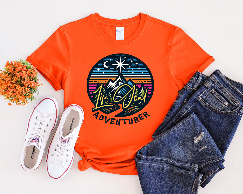 Camping Life Goal Adventurer T-Shirt