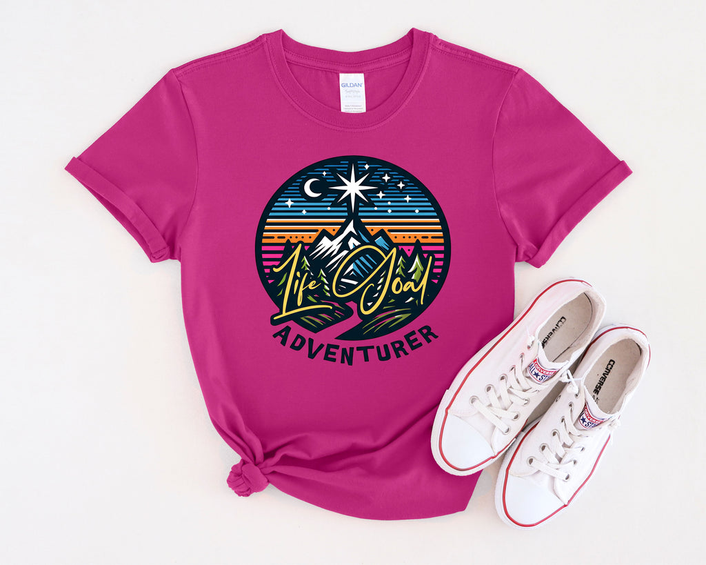 Camping Life Goal Adventurer T-Shirt