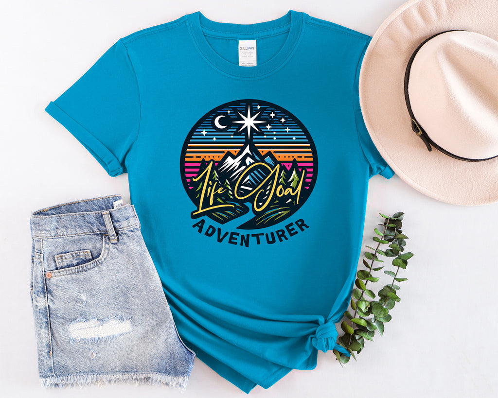 Camping Life Goal Adventurer T-Shirt