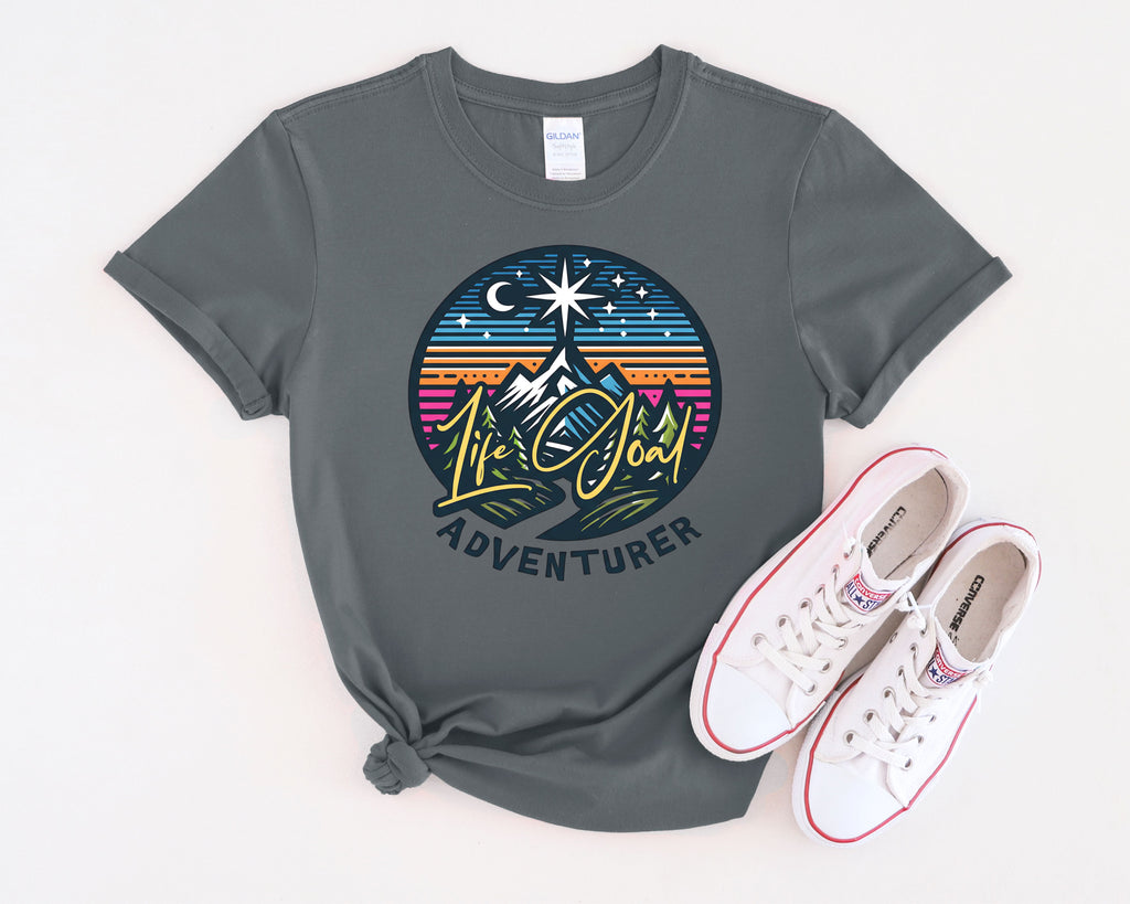 Camping Life Goal Adventurer T-Shirt