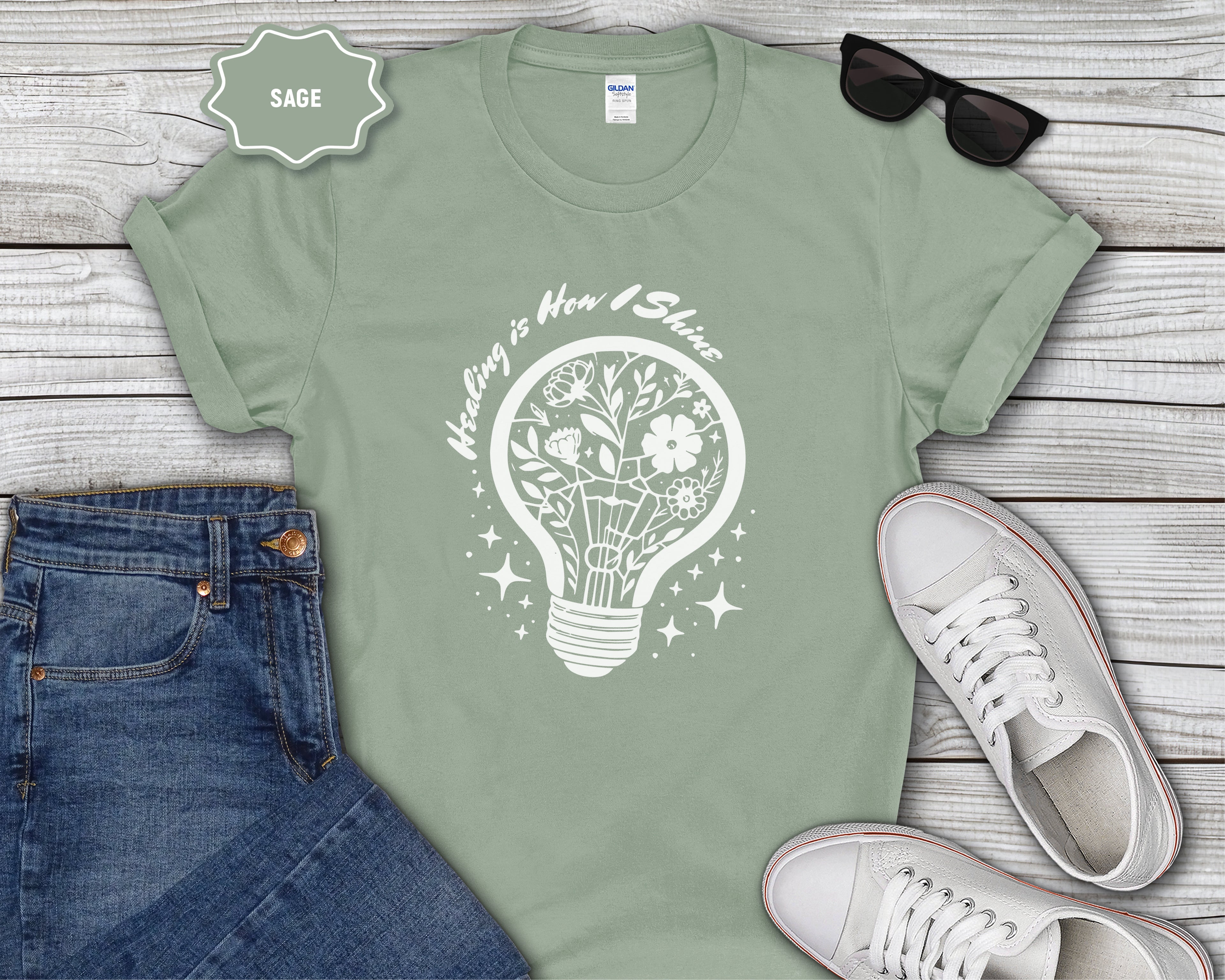 Healing Is How I Shine T-Shirt