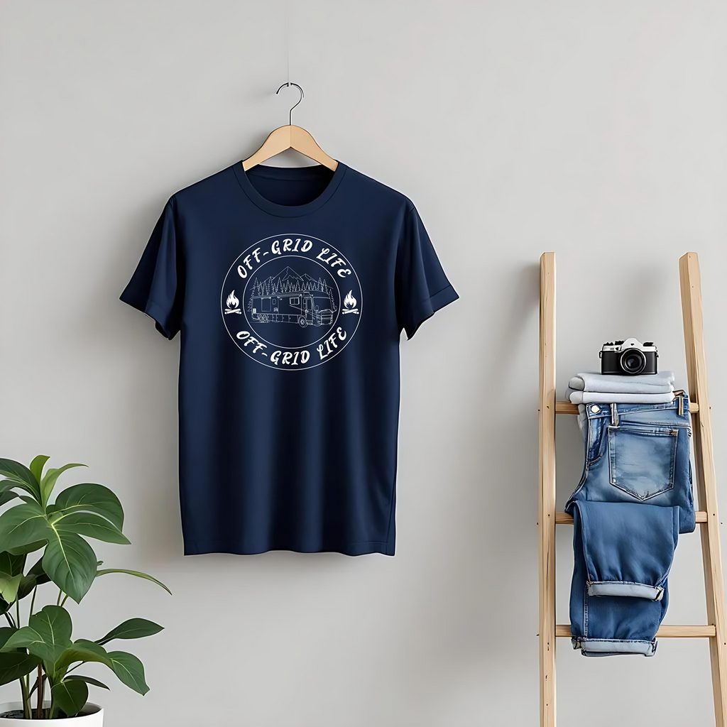 Off-Grid Life Class A RV T-Shirt