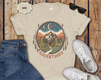 Life Goal Adventurer Boho Camping T-Shirt