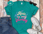 Music Is My Therapy T-Shirt