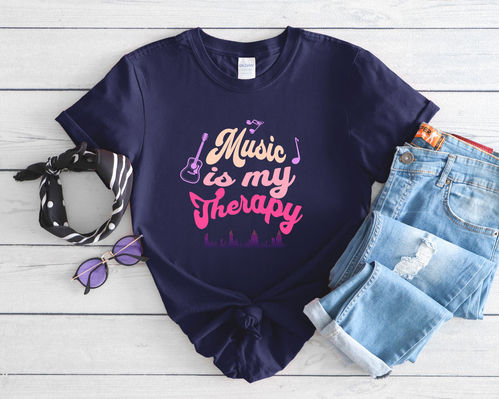Music Is My Therapy T-Shirt