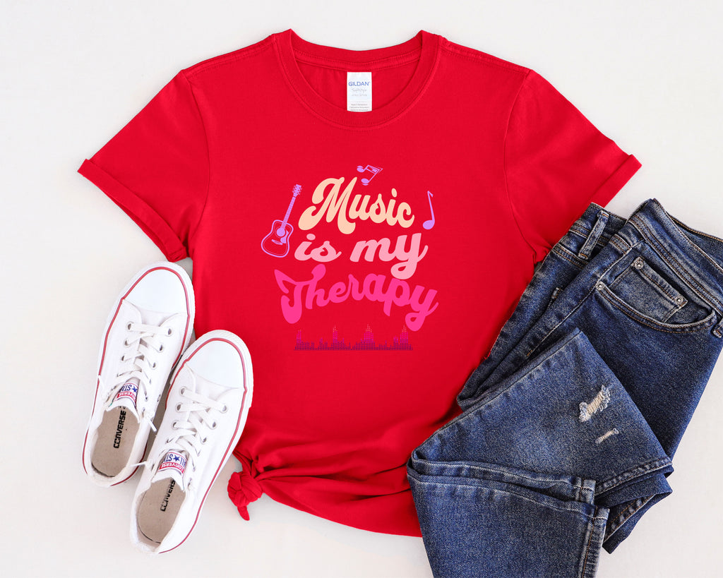 Music Is My Therapy T-Shirt