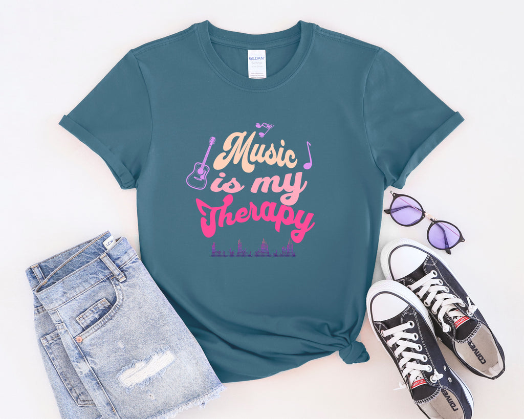 Music Is My Therapy T-Shirt