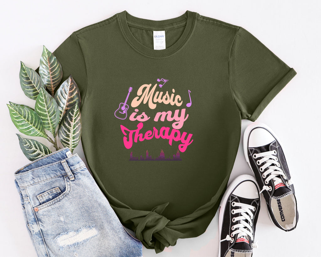 Music Is My Therapy T-Shirt