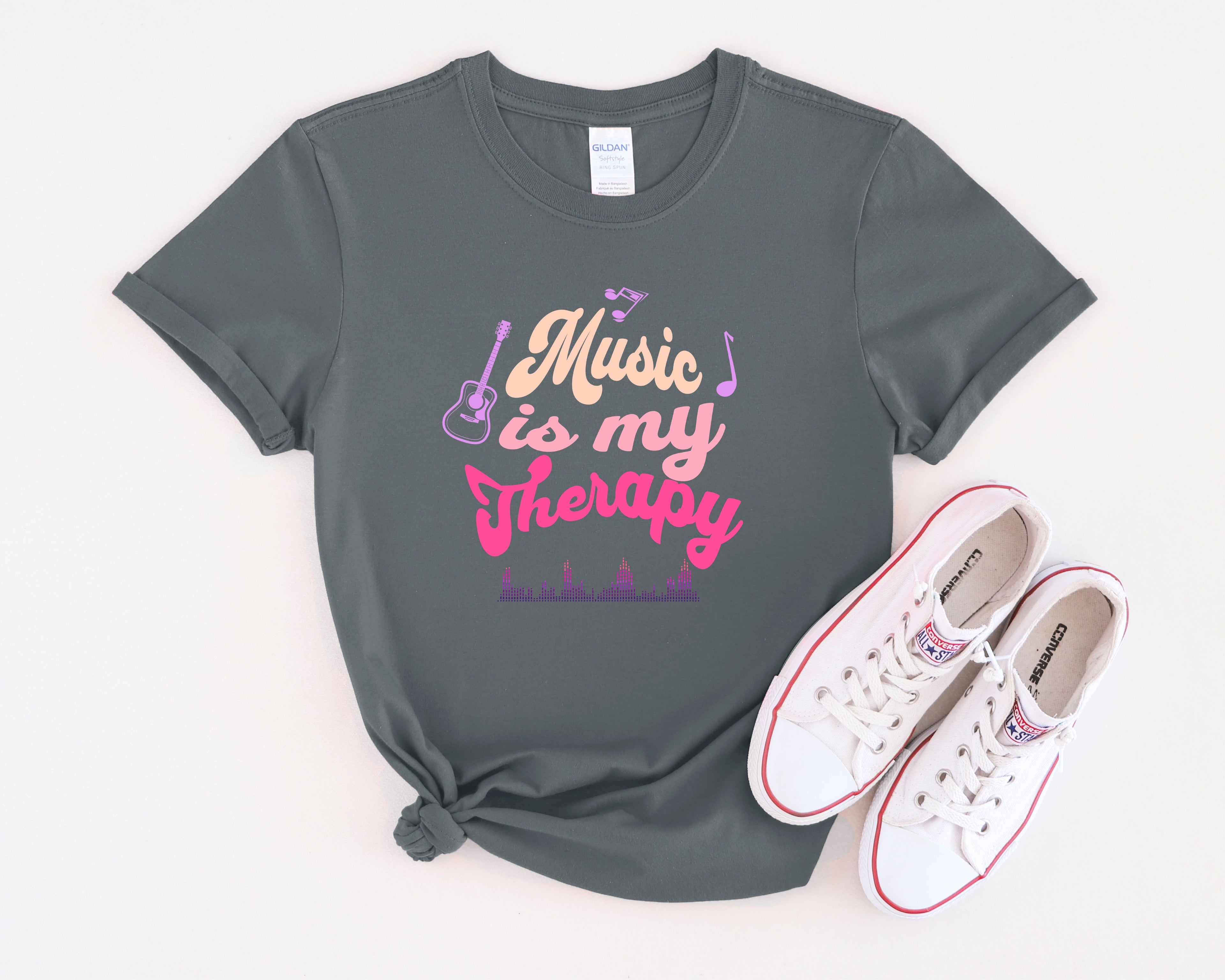 Music Is My Therapy T-Shirt